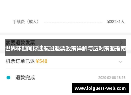 世界杯期间球迷航班退票政策详解与应对策略指南